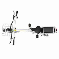 Vélo électrique pliable GARAGE : pneus larges de 20 pouces, pliage rapide, batterie au lithium amovible et moteur puissant.