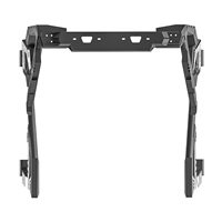 Barre de protection universelle pour pick-up avec support de lumière LED, barre de chargement sportive en acier, capacité de charge de 300 kg, revêtement électrostatique en poudre, Hilux
