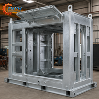 Châssis de machine en acier inoxydable soudé robuste, directement de l'usine |   Fabrication anti-corrosion personnalisée OEM/ODM pour