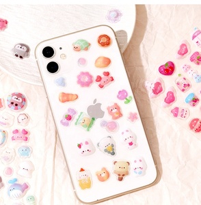 Stiker Hadiah Dekoratif Lucu Anak-Anak 3D PVC Bubble Kartun Kreatif Grosir Pabrik GF untuk Anak-Anak - Product Image 6