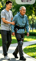 Exosquelette motorisé durable certifié CE pour la marche, la rééducation électrique, l'exercice et la protection