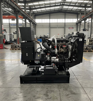 Groupe électrogène diesel compact 20 kW à châssis ouvert 25 kVA, démarrage automatique, refroidissement par eau, monophasé/triphasé, 50/60 Hz, faible consommation de carburant, CE
