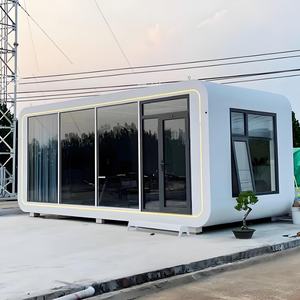 Akıllı Apple Kabin EPS Uzay Kapsülü Mobil Ev Konteyner Otel Ofis Dükkan Manzaralı Alan Aktivite Evi - Product Image 6