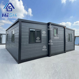 Casa Container Prefabbricata Pieghevole <span class=keywords><strong>Grande</strong></span> 20Ft 40Ft Espandibile con Bagno, Casa Modulare in Vendita - Product Image 2