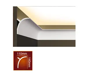 Corsage de <span class=keywords><strong>plafond</strong></span> en PU longue durée de vie, norme d'étanchéité, style européen, en polyuréthane, imperméable et résistant à l'eau, vente en gros - Product Image 1
