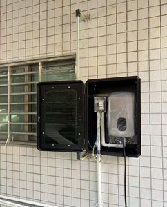 Nouvelle boîte de protection et coque pour chargeur de véhicule électrique Xunuo 7kW AC/DC, sortie extérieure IP65, résistante à la pluie et à la rouille, montage mural - Product Image 6