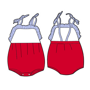 Conjunto de peleles de burbujas para bebé recién nacido, 2023 algodón, ropa Rosa dulce con azul claro, 95% - Product Image 3