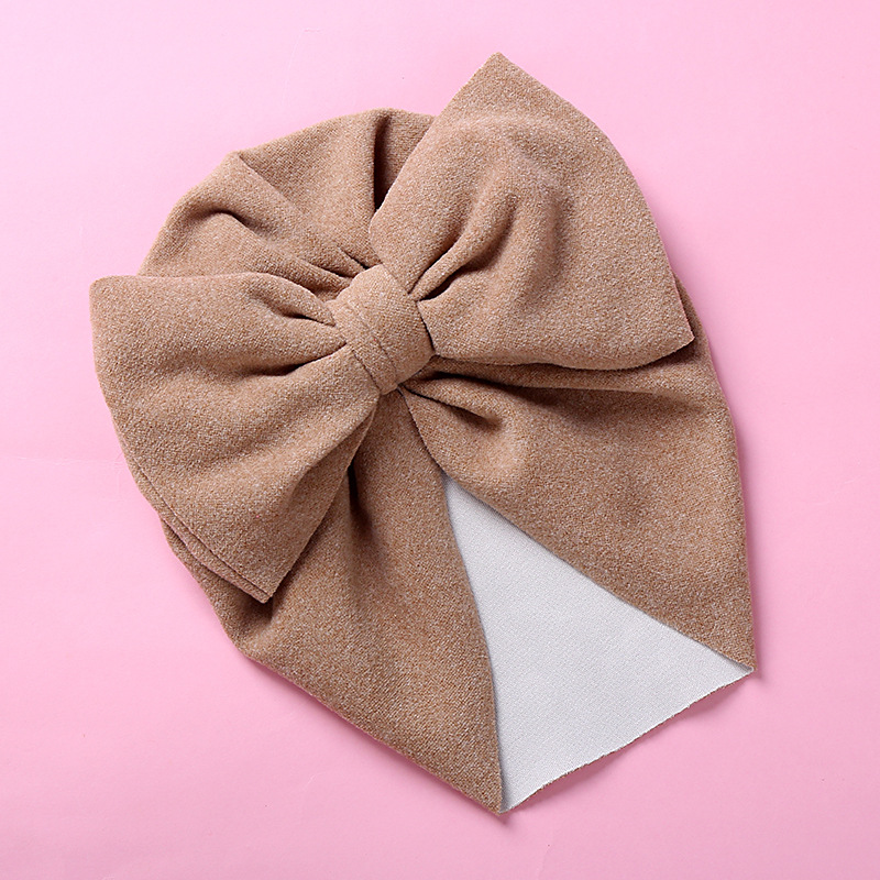 Китайская фабрика, оптовая продажа, индийская шляпа с узлом и бантом, аксессуары для новорожденных девочек, головной убор для маленьких девочек