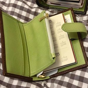 Carnet à feuilles mobiles en cuir bicolore A8 A5 A6 A7, carnet de notes, agenda, carnet de budget, portefeuille, cadeau portable de grande valeur - Product Image 2