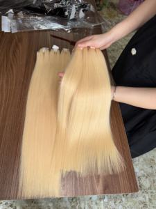 Extensiones de Cabello Humano Vietnamita, 100% Cabello Remy Virgen, Puntas Gruesas, Color Natural, para el Mercado Mayorista Global - Product Image 5