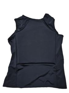 เสื้อซิปข้างยืดได้สีดำน้ำหนักเบาป้องกันการแทงซ่อนได้เสื้อกั๊ก3A เพื่อความปลอดภัยป้องกันการแทง - Product Image 2