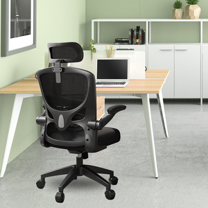 Fauteuil de Bureau Exécutif Ergonomique en <span class=keywords><strong>Maille</strong></span> Pivotant à Dossier Haut Grande Taille pour Gros et Grands, Vente en Gros - Product Image 3