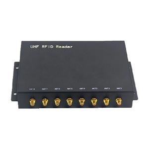 Wi-Fi 8-канальный UHF <span class=keywords><strong>RFID</strong></span> фиксированный считыватель и записывающее оборудование 860-960 МГц считыватель карт контроля частоты - Product Image 1