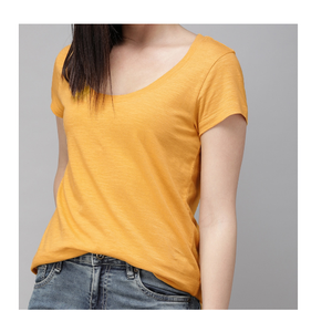 ปรับแต่ง2022ที่มีคุณภาพสูง OEM ชุดลำลองผู้หญิง Top อินเทรนด์เสื้อยืดที่มีอยู่ในสต็อกสำหรับราคาถูก - Product Image 5