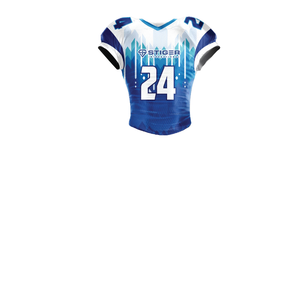 ชุดยูนิฟอร์มอเมริกันฟุตบอลแบบมืออาชีพสั่งทำขายส่ง ขนาดใหญ่พิเศษ ระบายอากาศได้ดี ออกแบบเพื่อการส่งเสริมการขาย ผลิตจากหนังแท้คุณภาพสูง - Product Image 1