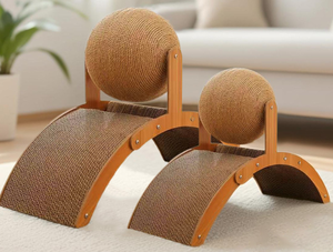 Giocattolo per Gatti in Cartone Ondulato con Sisal, Produzione e Vendita all'Ingrosso - Product Image 1