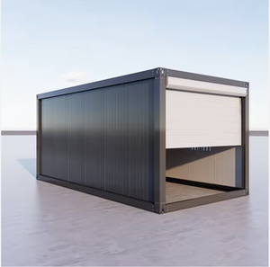 Casa prefabbricata a basso costo del contenitore dello strumento da 20 piedi, Garage di montaggio rapido, casa contenitore portatile pieghevole - Product Image 6