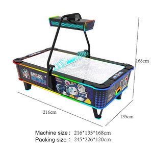 Mesa de Hockey de Aire con Monedas para Dos Jugadores, Máquina de Juegos de Arcade Comercial para Niños y Adultos - Product Image 2