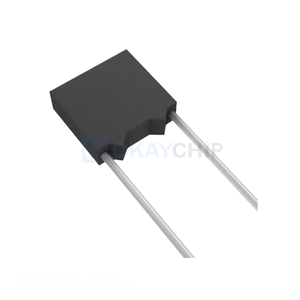 Condensateur céramique radial CCR06CG103FSV 10000 pF 50V 1% à montage traversant pour canal de fabrication - Product Image 1