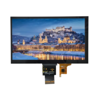 1500 Cd/M2 Hohe Helligkeit 7 Zoll TFT LCD-Display 1024x600 Auflösung mit Kapazitivem Touchscreen-Panel 7" LCD-Anzeigemodul