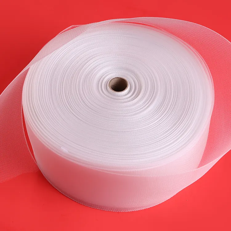 Snelle levering maatwerk wave fabrikant transparante rubriek snap tape voor gordijnen