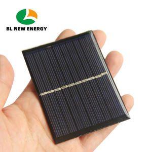 0,7 Вт DIY мини солнечные панели 5 В для 3,7 В электронные игрушки Charr маленькие поли солнечные батареи 65x88 мм - Product Image 1