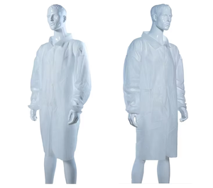 <span class=keywords><strong>Blouse</strong></span> <span class=keywords><strong>jetable</strong></span> Non-Woven <span class=keywords><strong>Blouse</strong></span> De <span class=keywords><strong>Laboratoire</strong></span> <span class=keywords><strong>Jetable</strong></span> <span class=keywords><strong>Blouse</strong></span> De <span class=keywords><strong>Laboratoire</strong></span> en blanc et bleu PP & SMS Lab Coats - Product Image 2