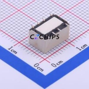 HFD4/5-SR Signal Relay SMD,6.5x10mm Relay 5V 2 Changeover: 2C (DPDT-Changeover)::: 8 1A-30VDC/300mA-125VAC - Product Image 2