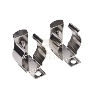 SMT High Quality Precision Stamping Nickel Plated Spring Steel AAA Battery Holder, AAA Battery Clip