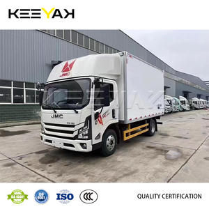 Camion frigorifique JMC 4x2 diesel manuel pour la logistique de la chaîne du froid, camionnette de livraison de produits frais en ville <span class=keywords><strong>à</strong></span> <span class=keywords><strong>vendre</strong></span> - Product Image 2