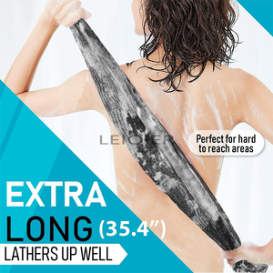 Paño Exfoliante Corporal con Logotipo Personalizado, Paño de Nylon Suave y Resistente para Exfoliar el Cuerpo, Esponja para Ducha y Baño para Hombres y Mujeres - Product Image 6