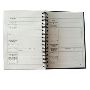 Carnet à spirales personnalisé de haute qualité, impression professionnelle de carnets OEM - Product Image 6
