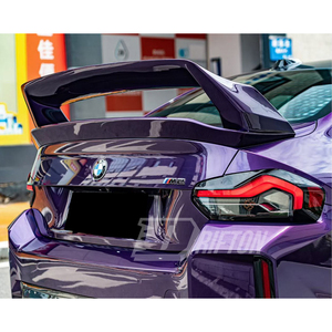 Alerón Trasero de Fibra de Carbono Seca Estilo Doble Plataforma AP V3 para BMW G87 M2 2023-2027 - Product Image 3