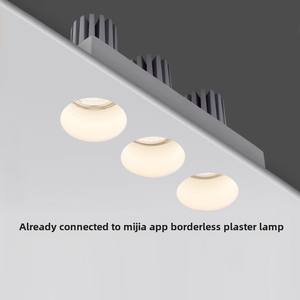 Luz de techo preintegrada sin marco para sala de estar <span class=keywords><strong>Downlight</strong></span> LED moderno Diseñador de cabeza triple doble individual - Product Image 4