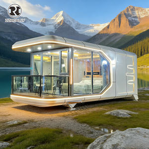 Casa Prefabricada Moderna Tipo Cabaña, Económica, Contenedor, Nuevo Tipo de Casas Prefabricadas Modernas - Product Image 1