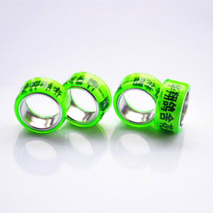 Produciamo bande per gambe verdi da corsa/homing piccione con nome personalizzato numero di serie del telefono alto 5mm - Product Image 1