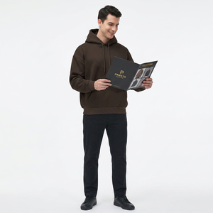 Sweat à capuche unisexe en polaire respirante, coupe régulière, en polyester/coton de haute qualité, idéal pour l'hiver – Nouvelle collection très demandée - Product Image 1