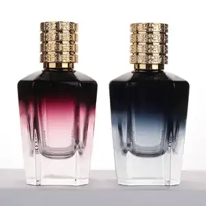 Пользовательский флакон-распылитель для парфюма с роскошным стеклянным ароматом, 65 мл, разные цвета покрытия