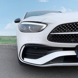 Kit de carrocería con alerón divisor de labio de parachoques delantero para Mercedes-Benz Clase C W206 AMG C200 C260 C43 2022+ - Product Image 6