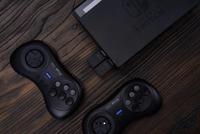 8BitDo M30 pengontrol Game Gamepad nirkabel 2.4G, untuk Sega Genesis dan Sega Mega Drive kompatibel dengan Gamepad perangkat keras asli