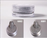 Poudre de paillettes pour ongles L&M, gel UV non toxique, 2,5 g, pigment brillant et scintillant pour les fournitures d'onglerie, modèle 6001/6002
