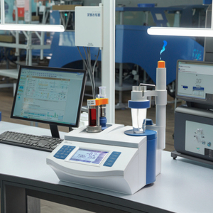 Titrant automatique REX Ti-50 Ti-50, instrument de laboratoire, branché pour une utilisation, instrument de haute précision - Product Image 5