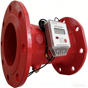 Débitmètre à ultrasons haute pression Gaobei LLKG 16Q DN50-DN250 à raccordement par bride, affichage numérique, PN16 pour applications incendie - Product Image 2