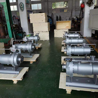 Pompe à moteur scellée en acier inoxydable de haute qualité, sans fuite, produits chimiques à haute et basse température, transport de liquide, pompe en conserve