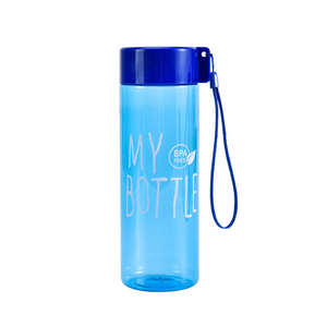 Gobelet en plastique Vente en gros Bon marché Publicité écologique Bouteille d'eau en plastique portable 500ml Bouteilles d'eau de sport pour salle de sport - Product Image 6