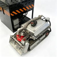 Robot de nettoyage de boues robuste avec une ouverture d'aspiration de 900 mm pour les canalisations d'égouts municipales