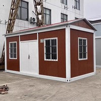 Maisons conteneurs portables personnalisables Bureau mobile préfabriqué détachable et appartement café Mini conception de petite maison