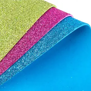Glitter köpük levhalar yapıştırıcı glitter EVA kendinden yapışkanlı köpük şekil