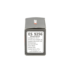 ES9256 HV de alto voltaje, totalmente metálico y sin núcleo para placa basculante de helicóptero 450 - Product Image 3