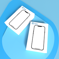 Boîte de téléphone portable de luxe personnalisée vide pour iPhone 12 13 14 15 Pro, emballage de téléphone portable avec insert